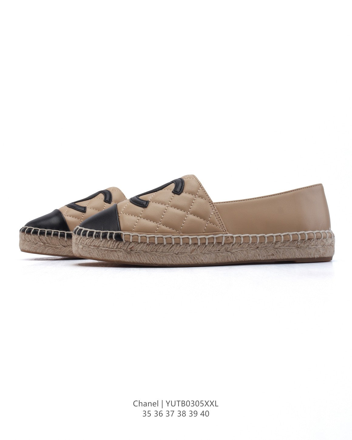 Chanel Classic Two-Tone Espadrilles