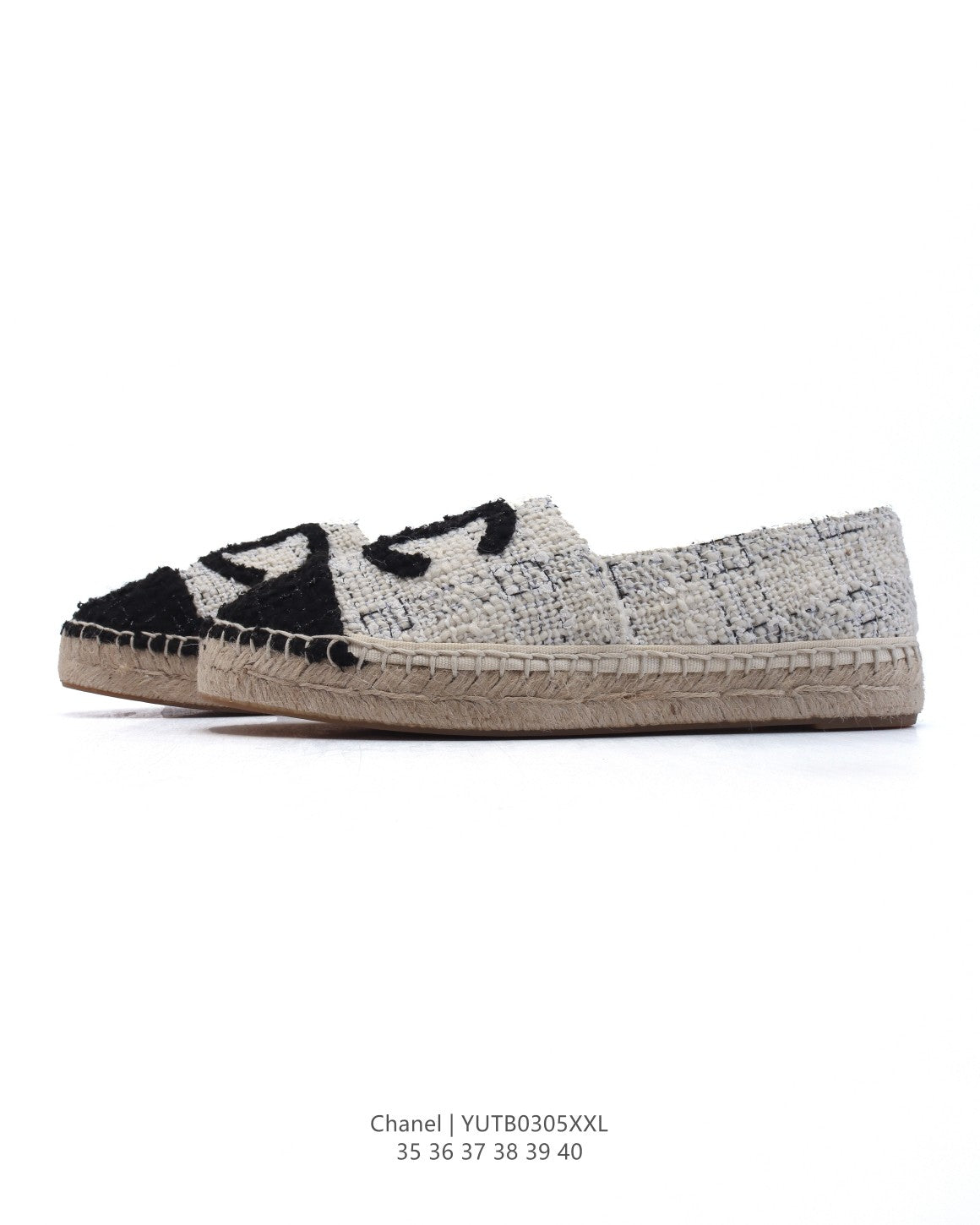 Chanel Classic Two-Tone Espadrilles