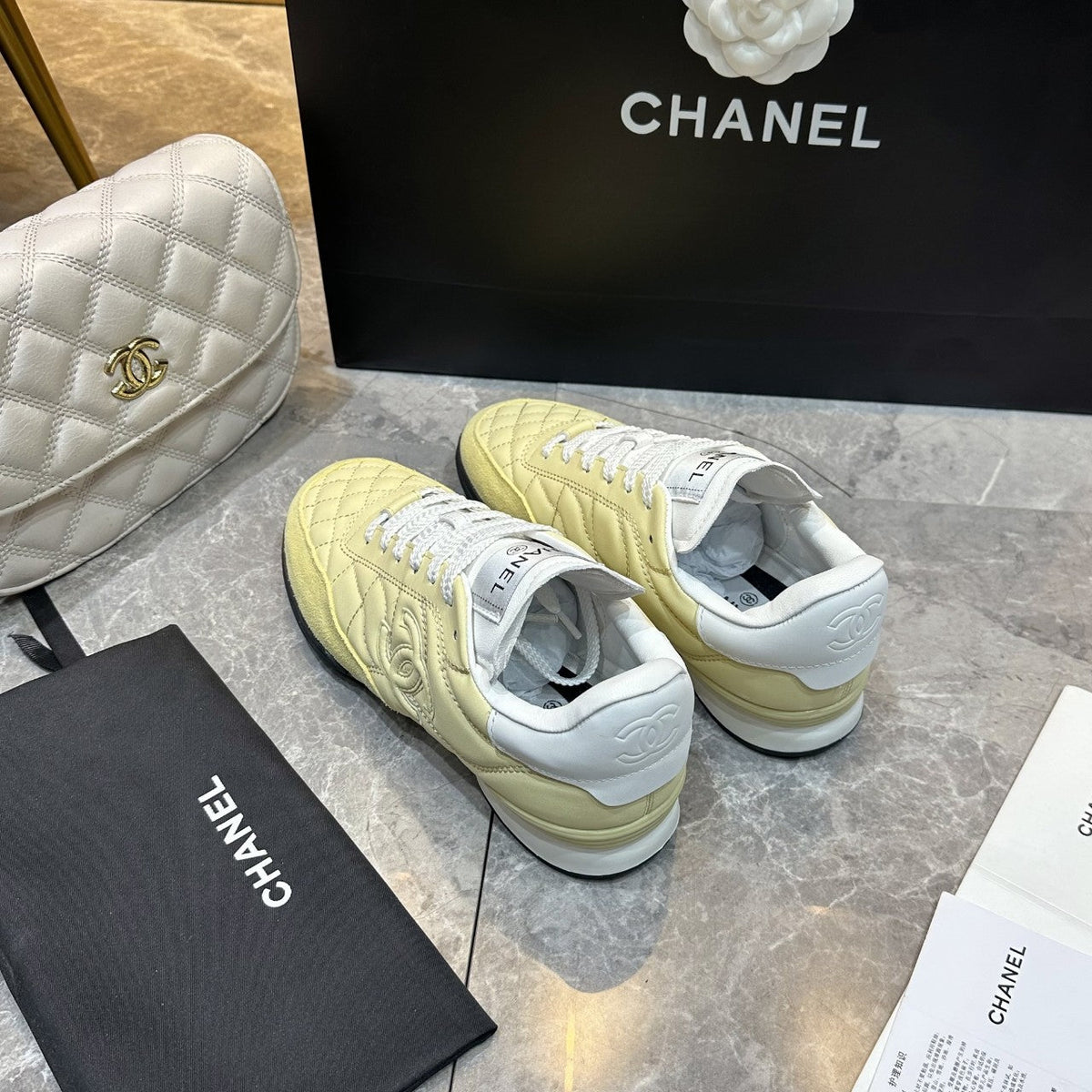Chanel Top-Tier Casual Sports Sneakers – 2024 Collection