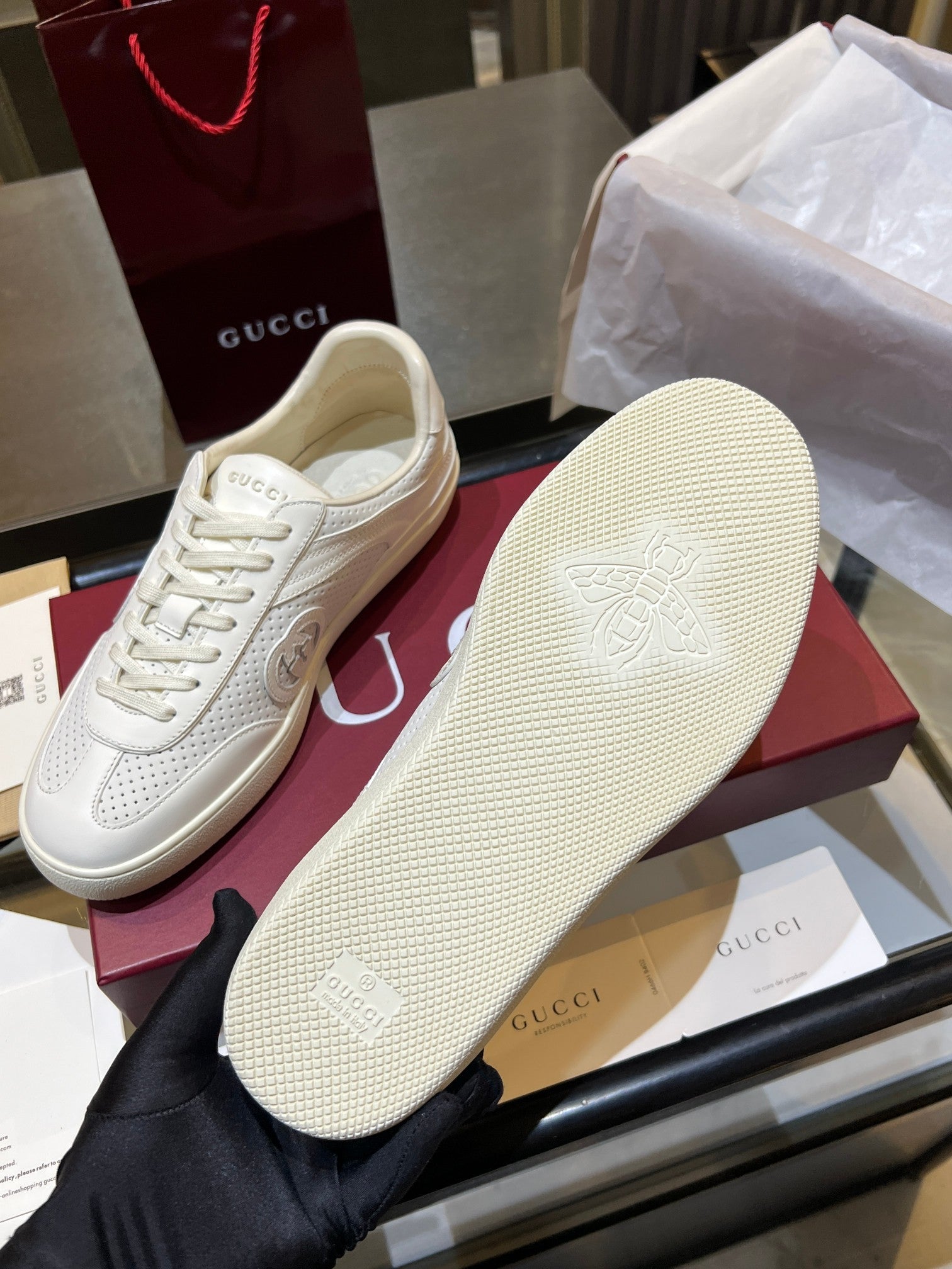 Gucci Retro German Training Sneakers