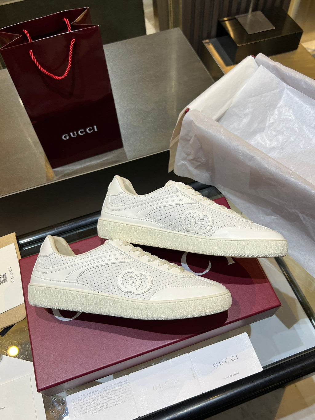 Gucci Retro German Training Sneakers