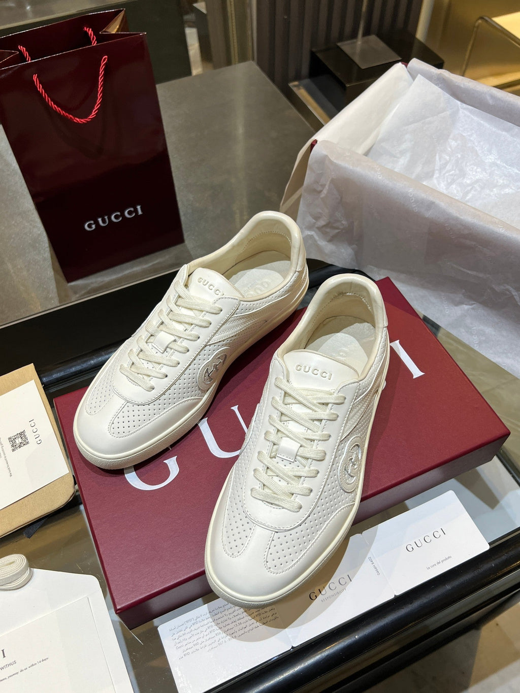 Gucci Retro German Training Sneakers