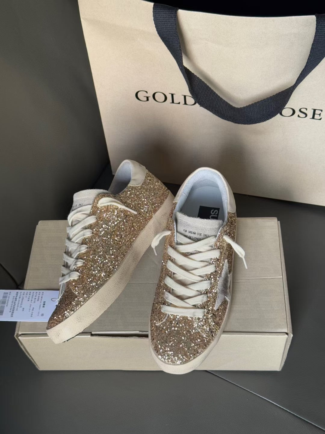 Golden Goose Superstar Sequined Sneakers – 2025 New Style