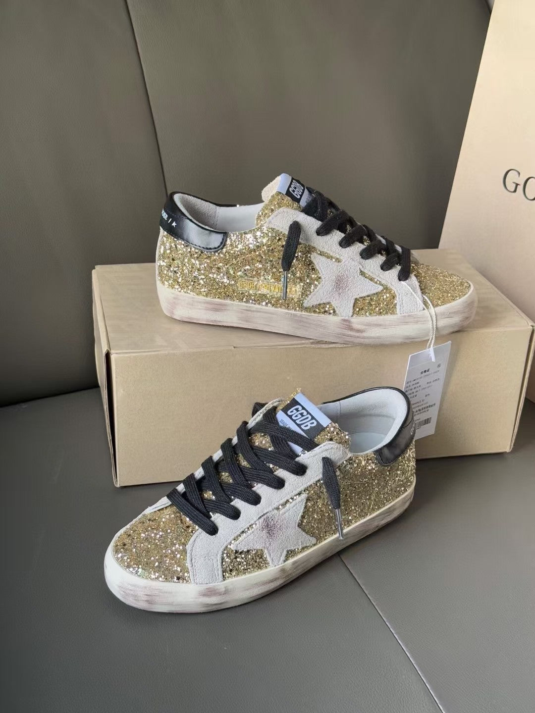 Golden Goose Superstar Distressed Sneakers – 2025 New Collection