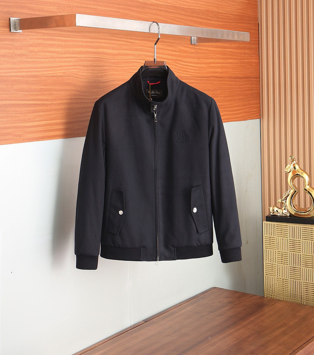 Loro Piana Men's Functional Pilot Bomber Jacket – 2025FW