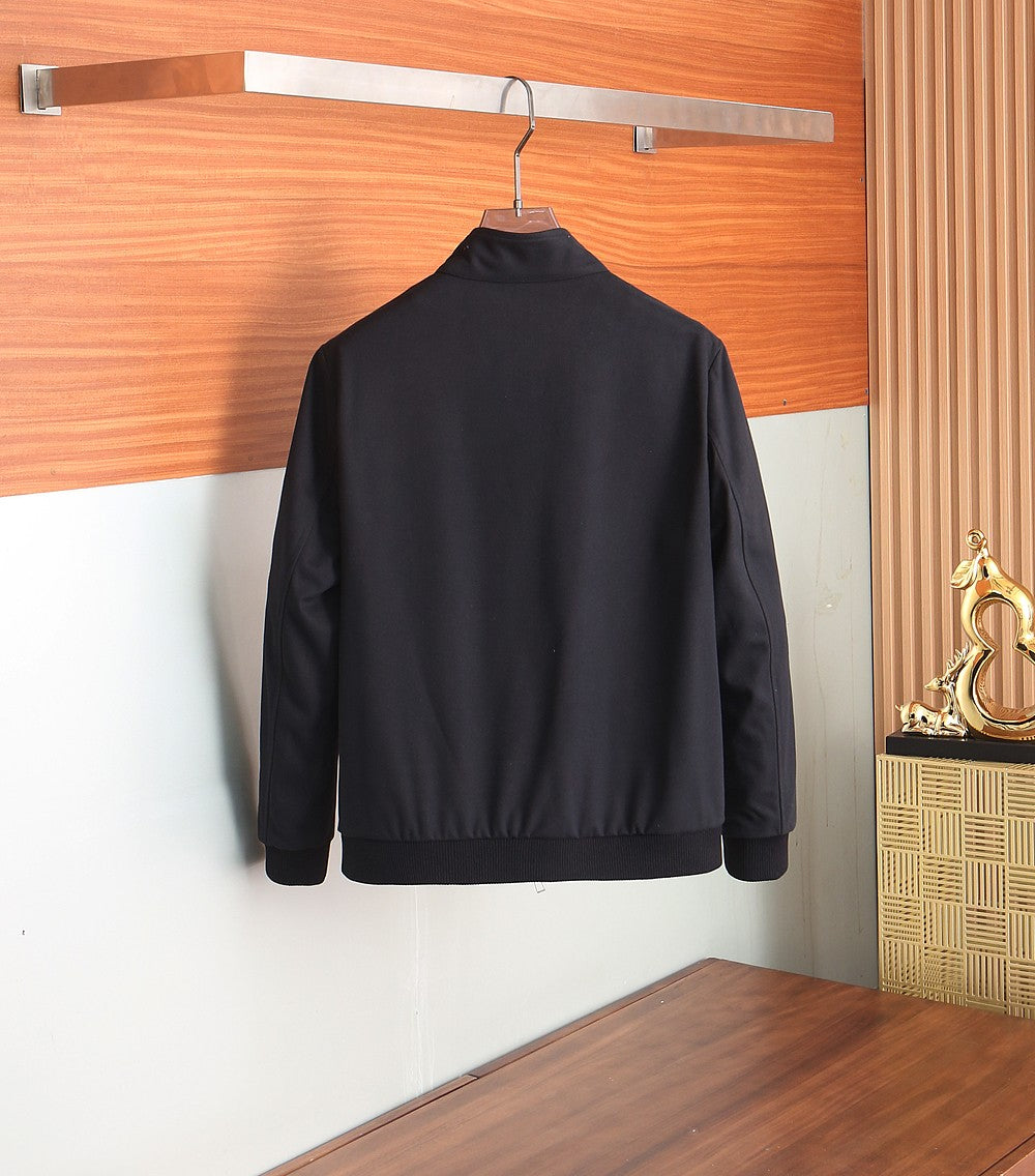 Loro Piana Men's Functional Pilot Bomber Jacket – 2025FW