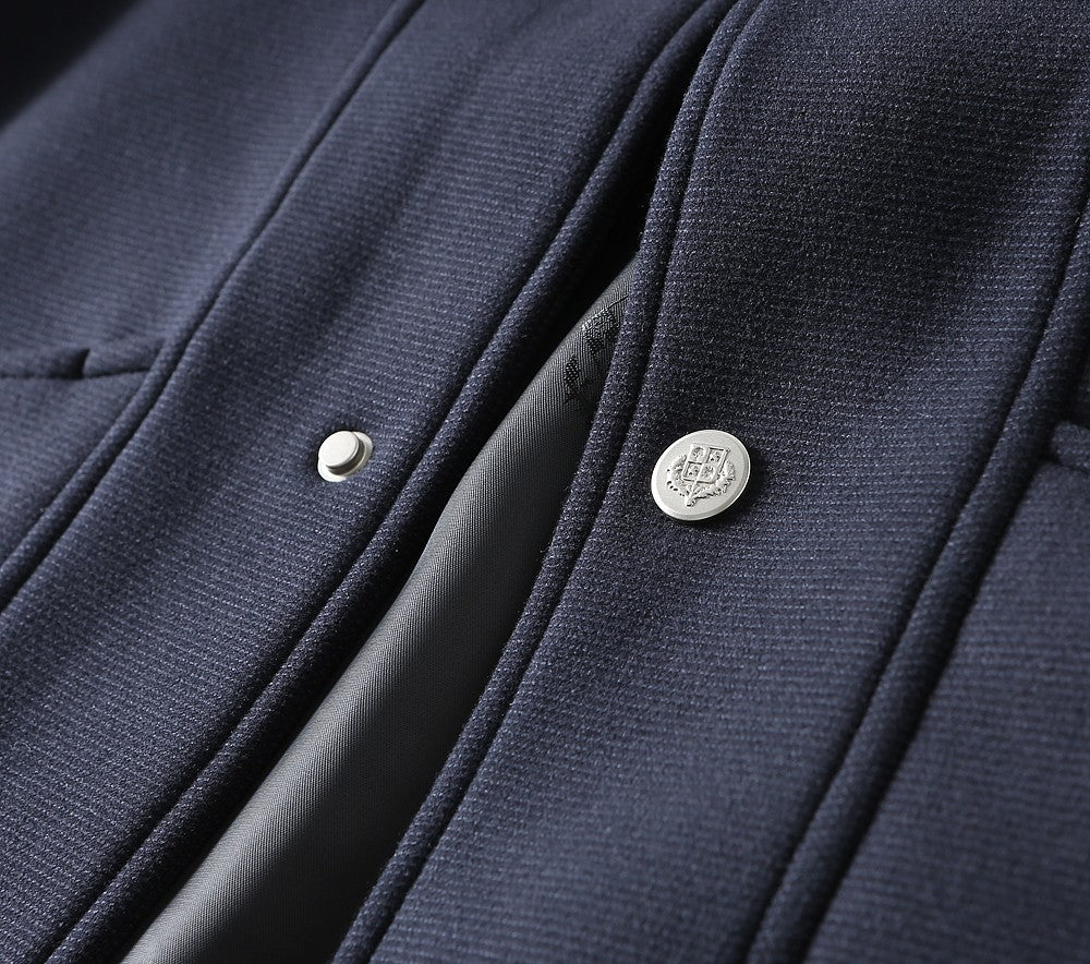 Loro Piana Wool Collared Business Casual Jacket – 2025FW