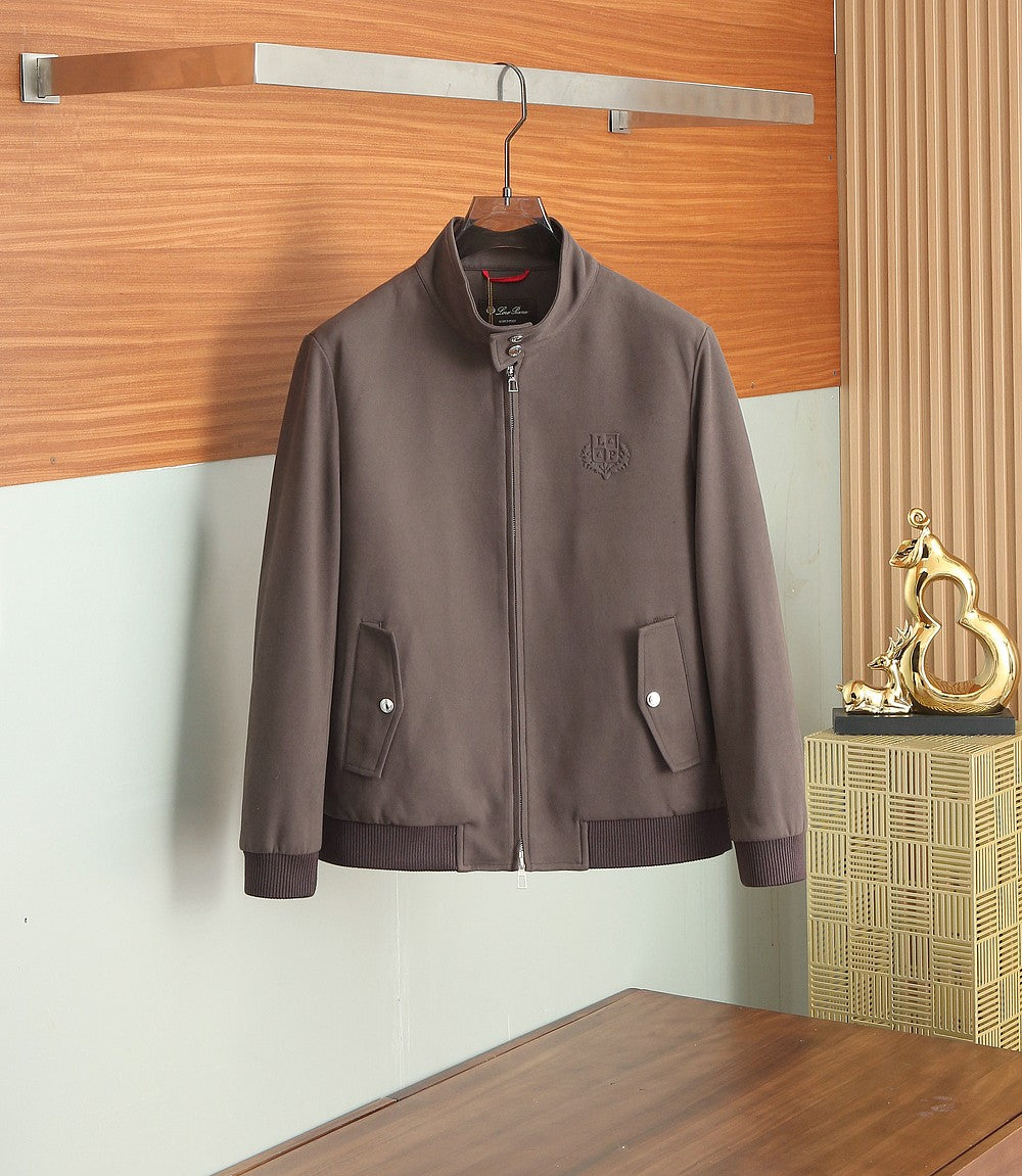 Loro Piana Men's Functional Pilot Bomber Jacket – 2025FW