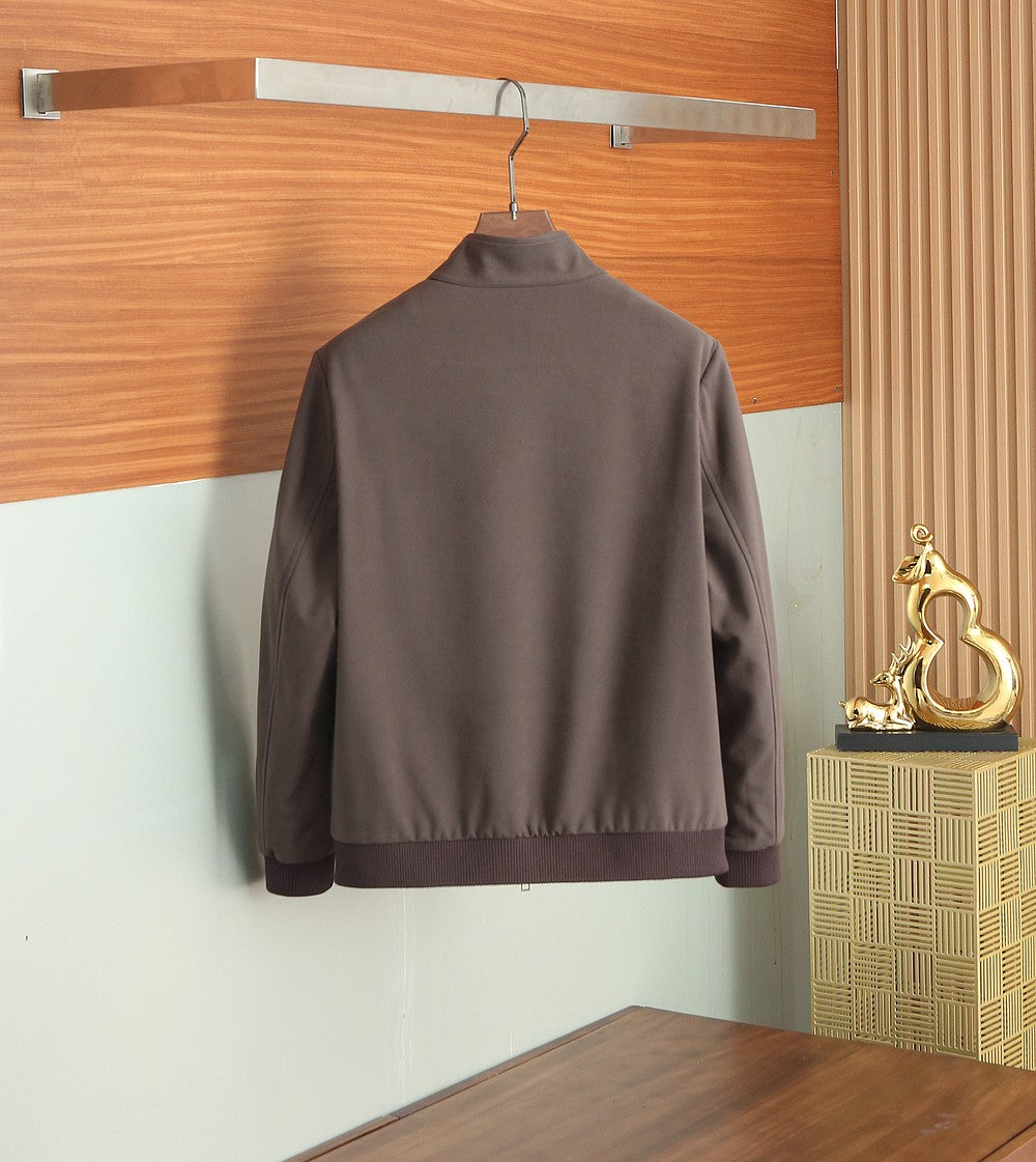 Loro Piana Men's Functional Pilot Bomber Jacket – 2025FW
