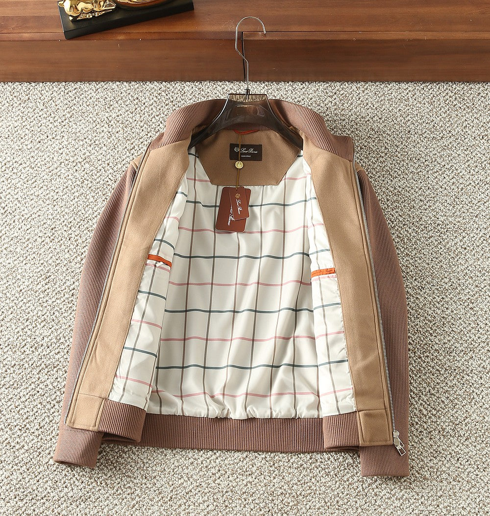 Loro Piana Men's Business Casual Bomber Jacket – 2025FW