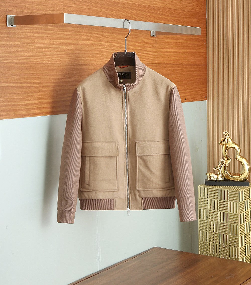 Loro Piana Men's Business Casual Bomber Jacket – 2025FW