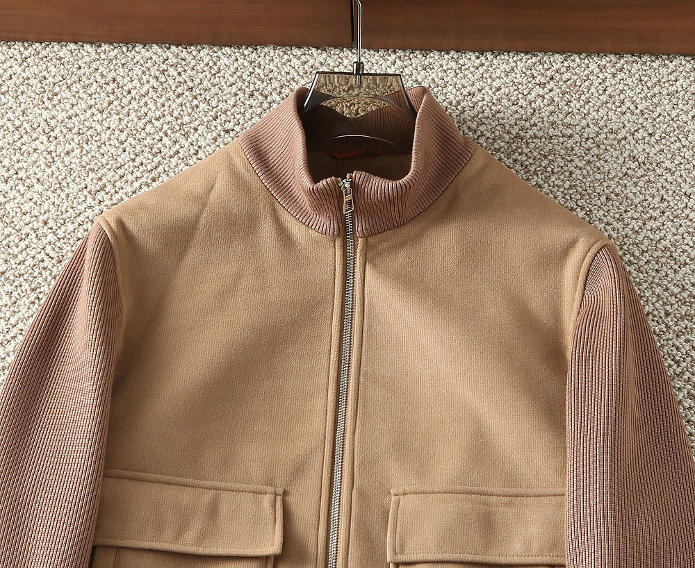 Loro Piana Men's Business Casual Bomber Jacket – 2025FW