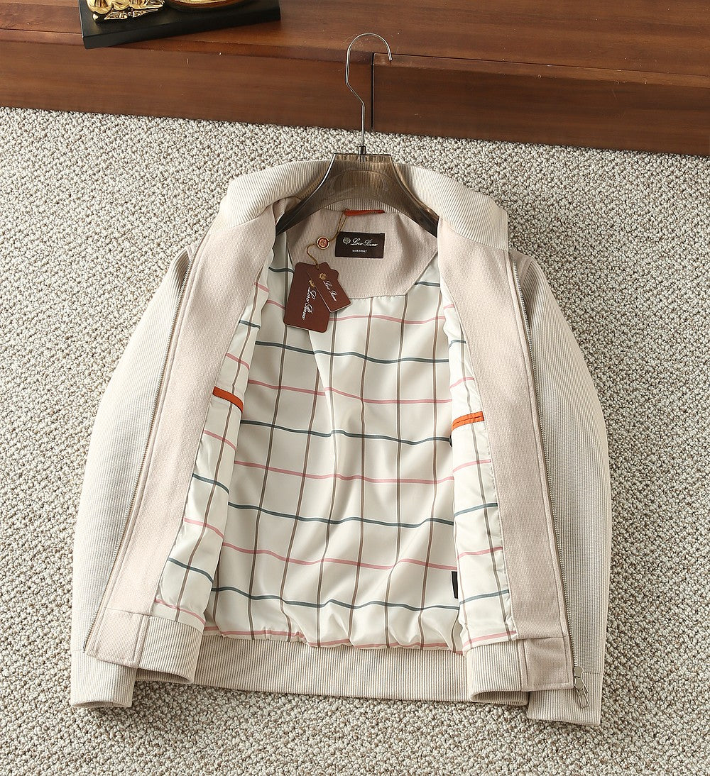Loro Piana Men's Business Casual Bomber Jacket – 2025FW