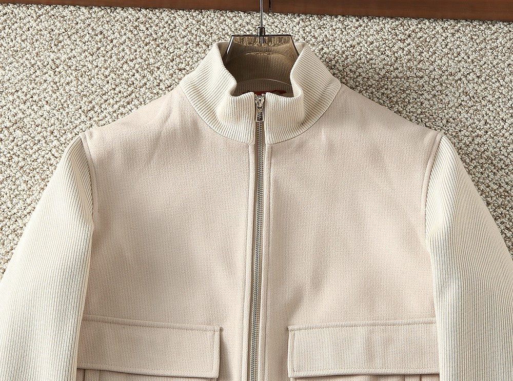 Loro Piana Men's Business Casual Bomber Jacket – 2025FW