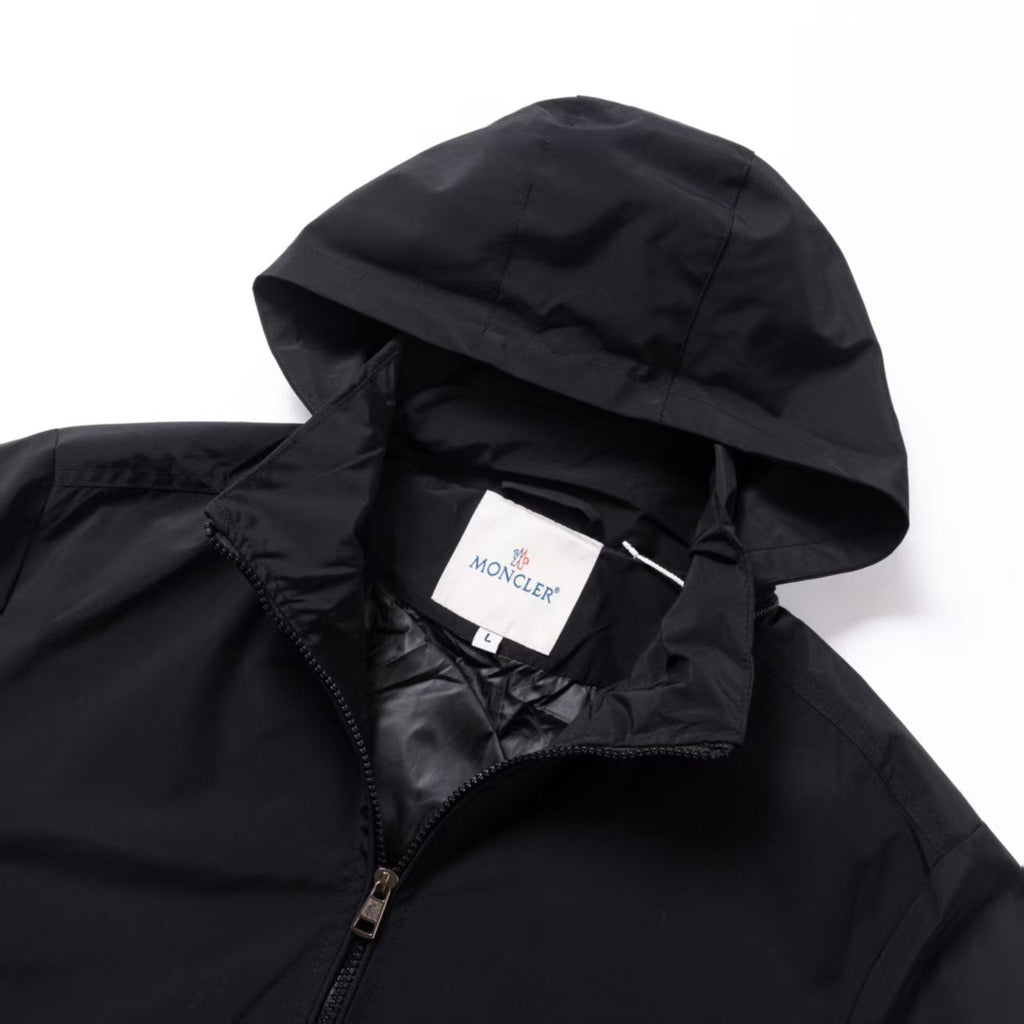 Moncler Classic Maya Hooded Windbreaker Jacket