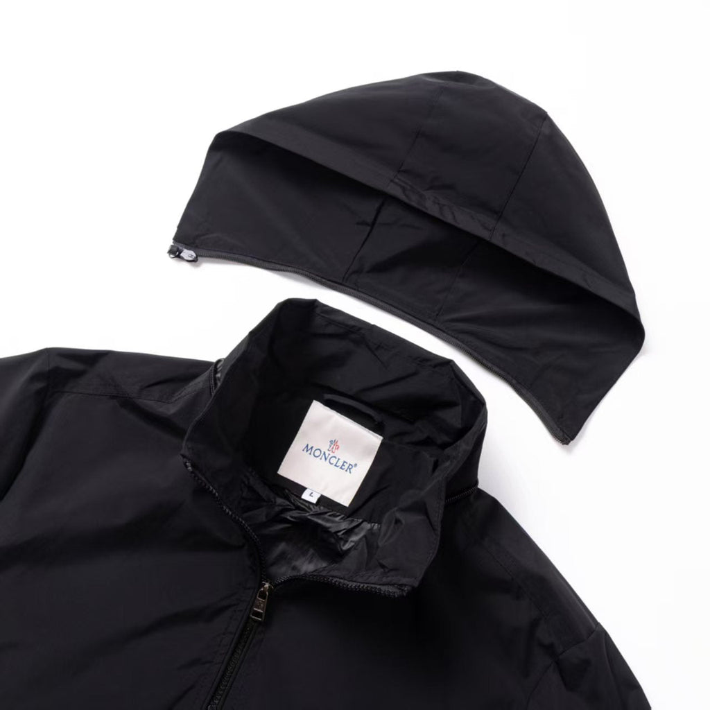 Moncler Classic Maya Hooded Windbreaker Jacket