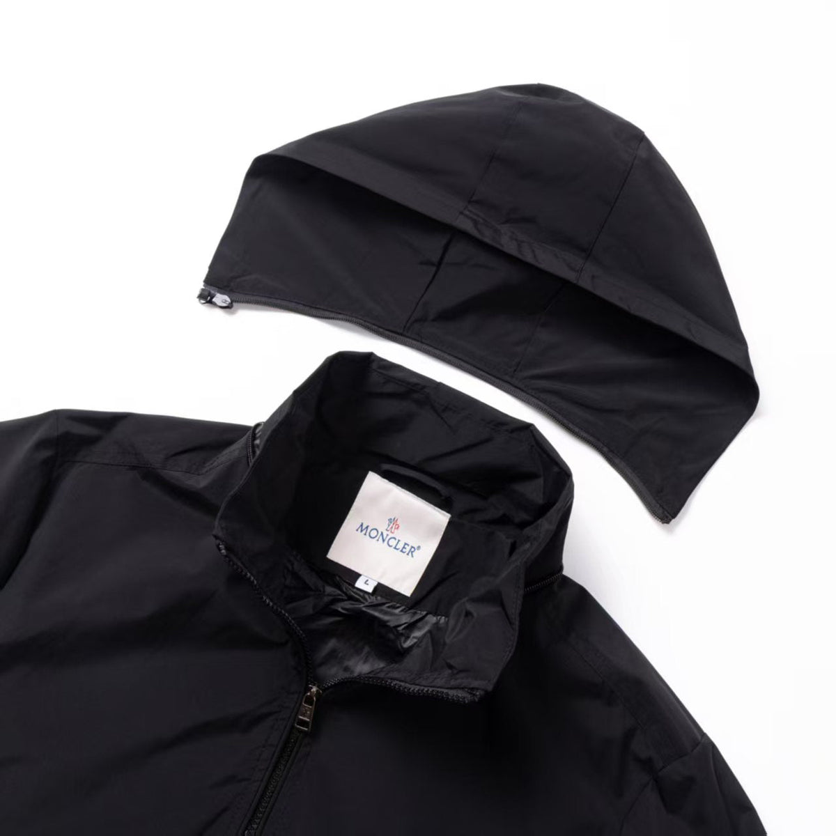 Moncler Classic Maya Hooded Windbreaker Jacket