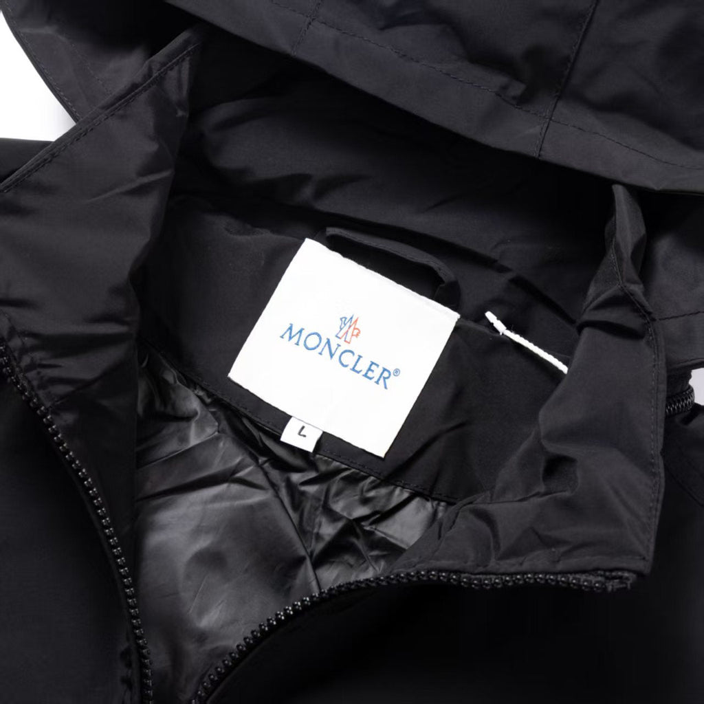 Moncler Classic Maya Hooded Windbreaker Jacket