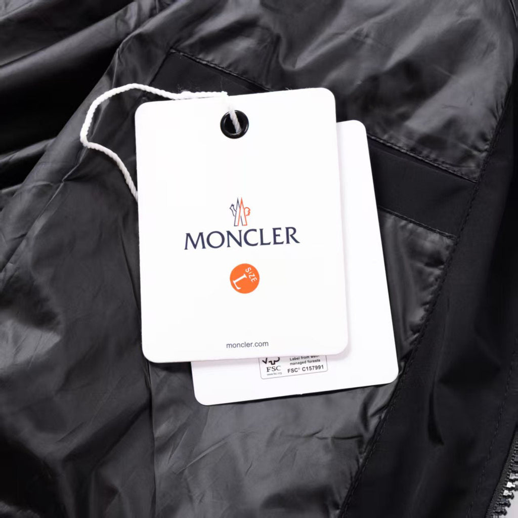 Moncler Classic Maya Hooded Windbreaker Jacket