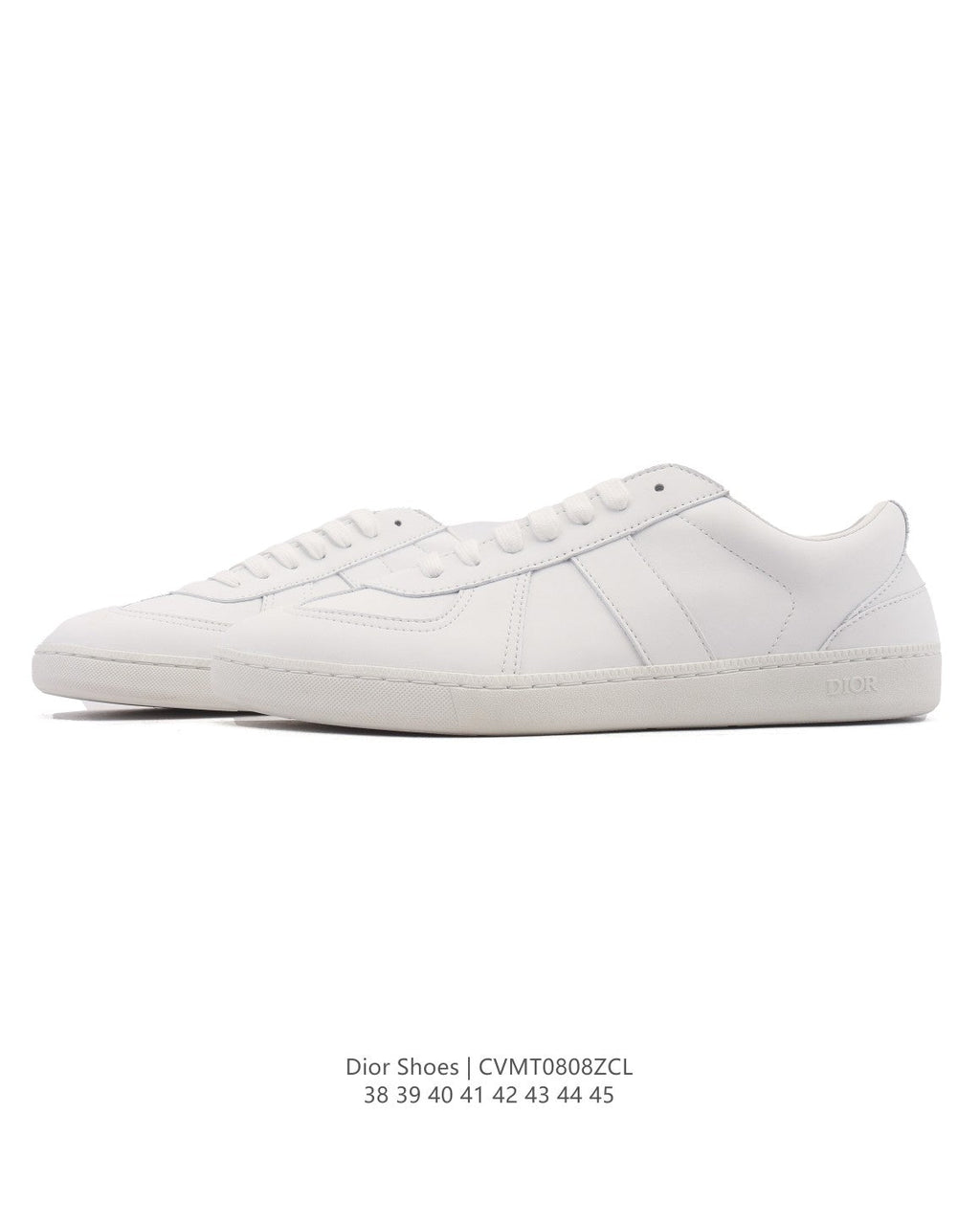 Dior Men's White Thick-Soled Sneakers – 25SS