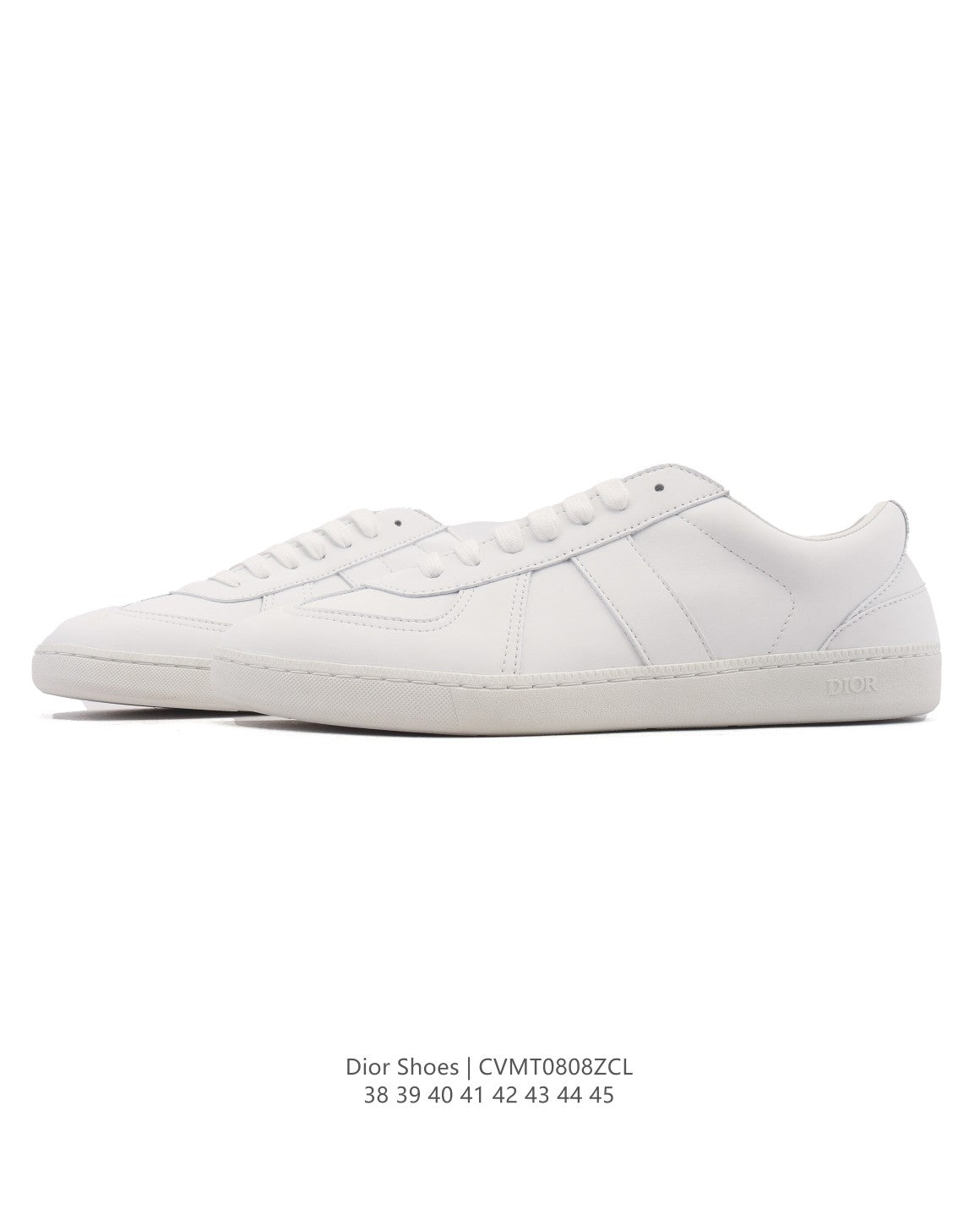 Dior Men's White Thick-Soled Sneakers – 25SS