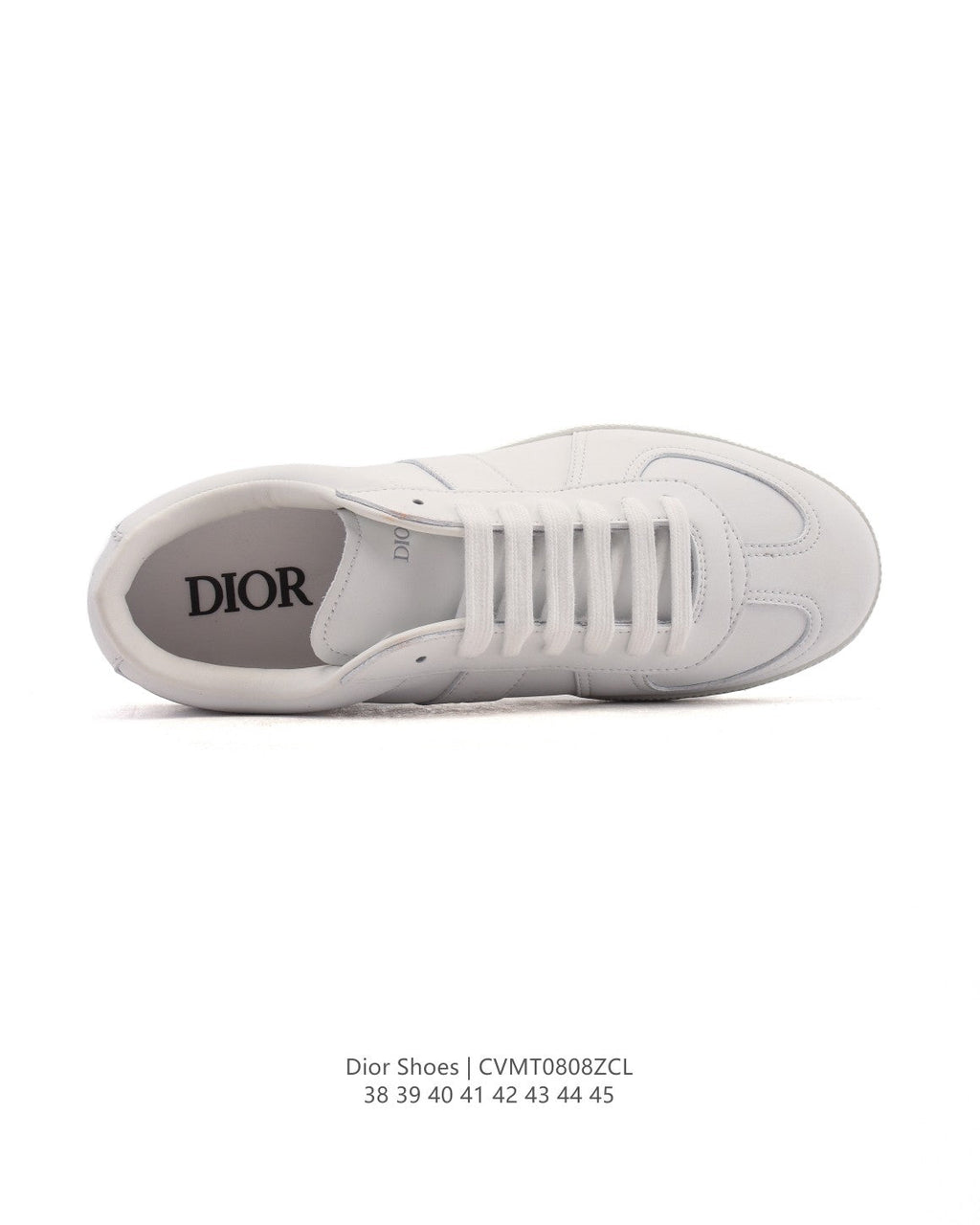 Dior Men's White Thick-Soled Sneakers – 25SS
