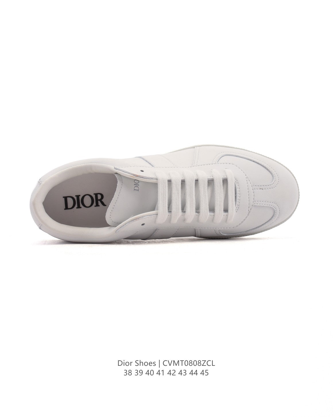Dior Men's White Thick-Soled Sneakers – 25SS