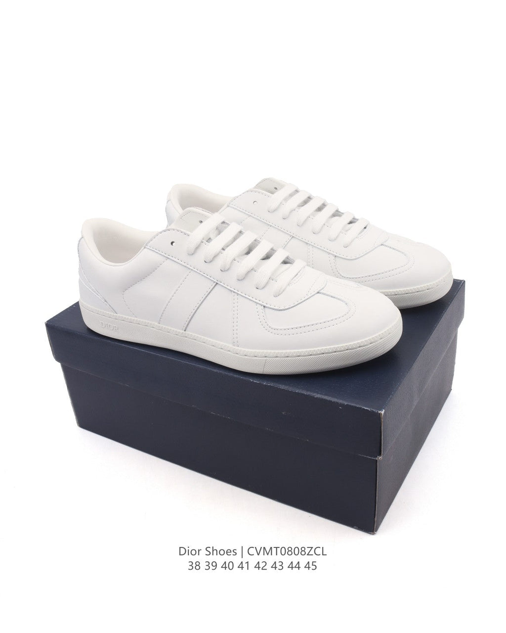 Dior Men's White Thick-Soled Sneakers – 25SS