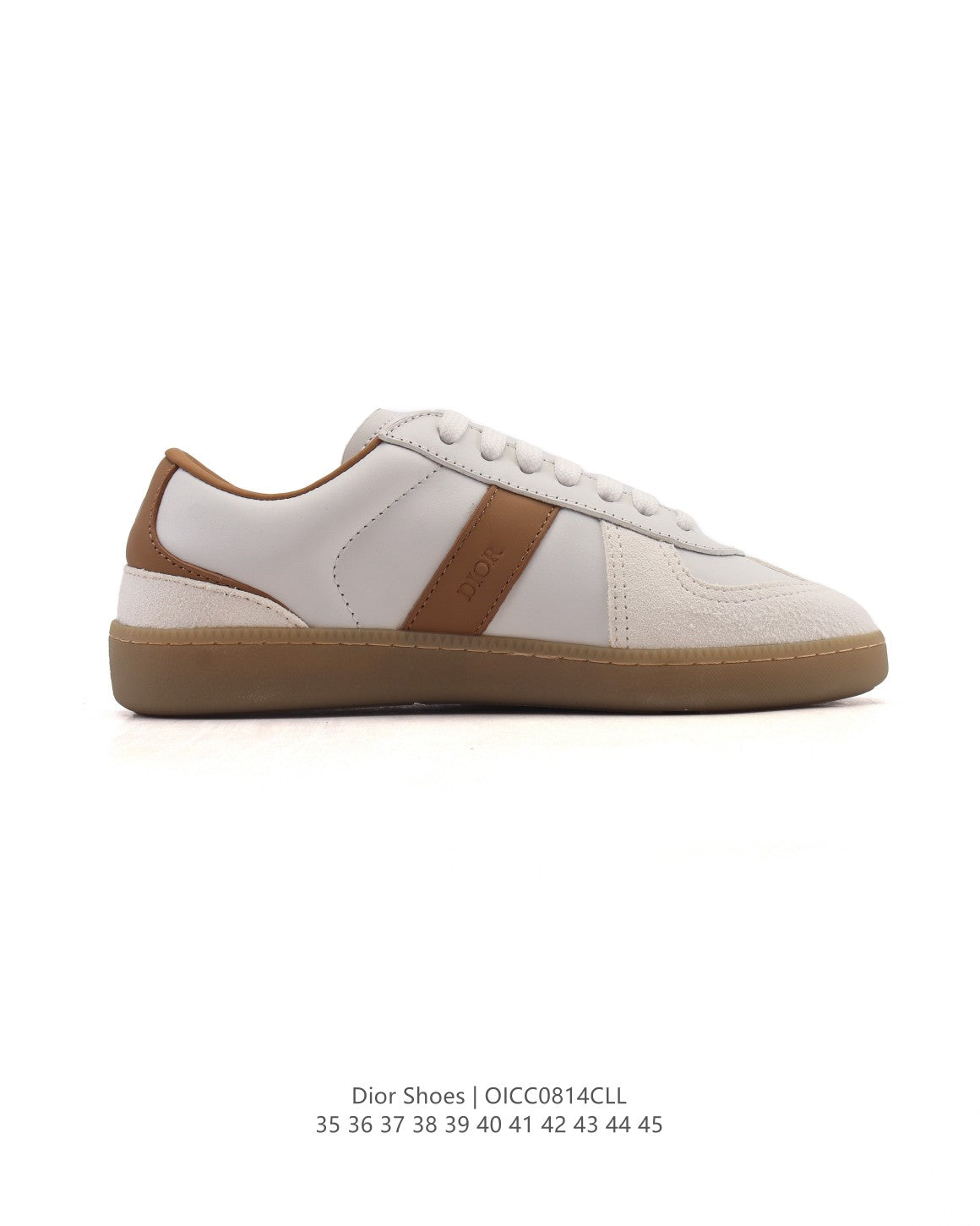 Dior Unisex White Platform Sneakers – Spring/Summer Collection – 25SS