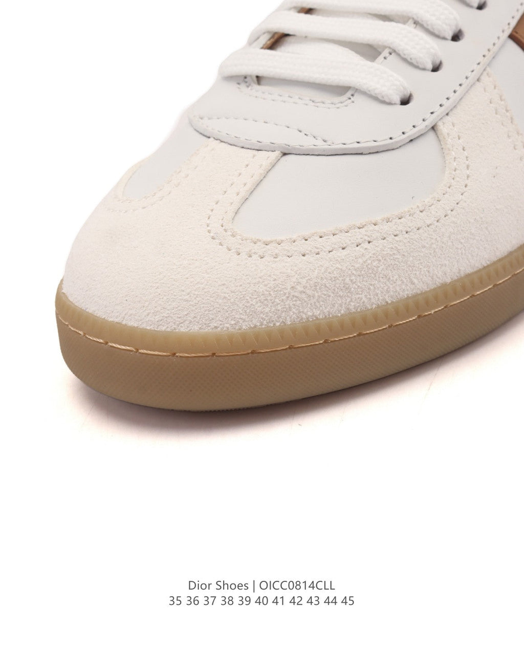 Dior Unisex White Platform Sneakers – Spring/Summer Collection – 25SS