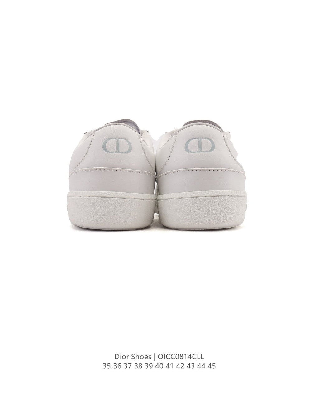 Dior Unisex White Platform Sneakers – Spring/Summer Collection – 25SS