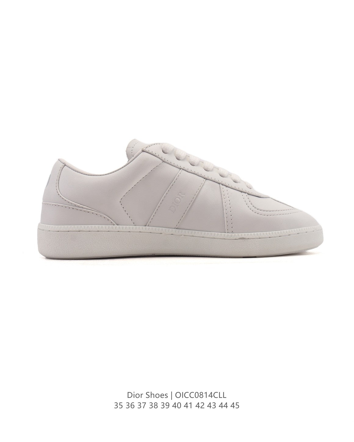 Dior Unisex White Platform Sneakers – Spring/Summer Collection – 25SS