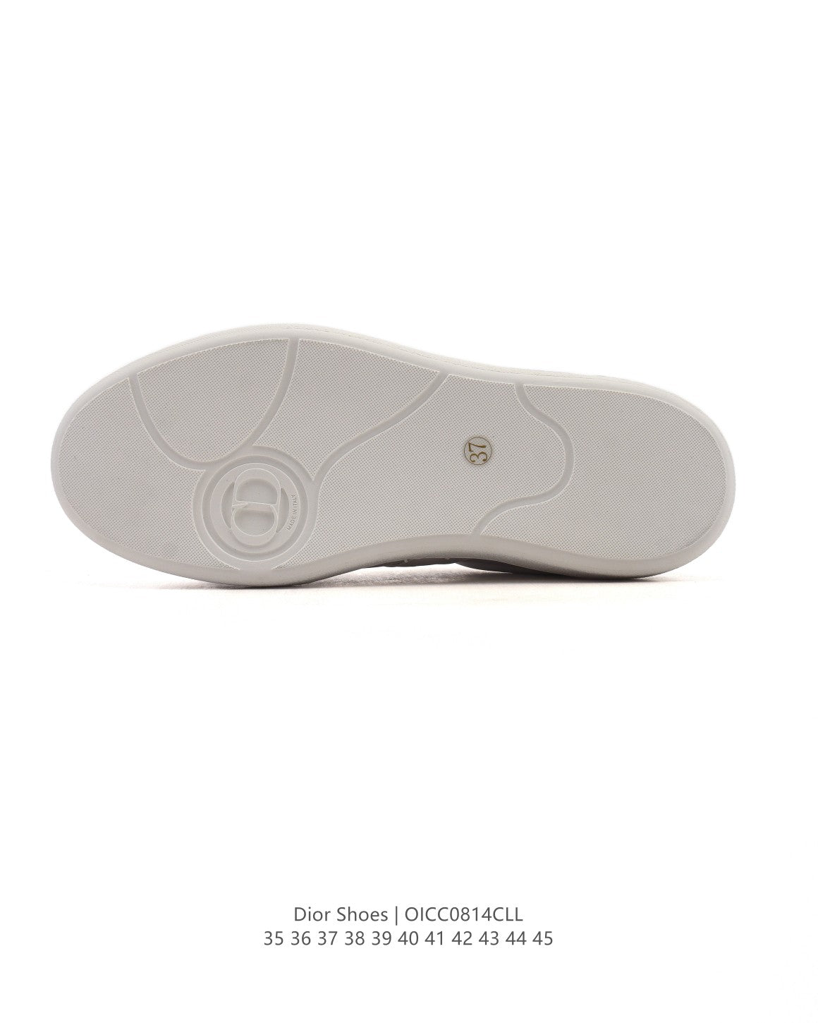 Dior Unisex White Platform Sneakers – Spring/Summer Collection – 25SS