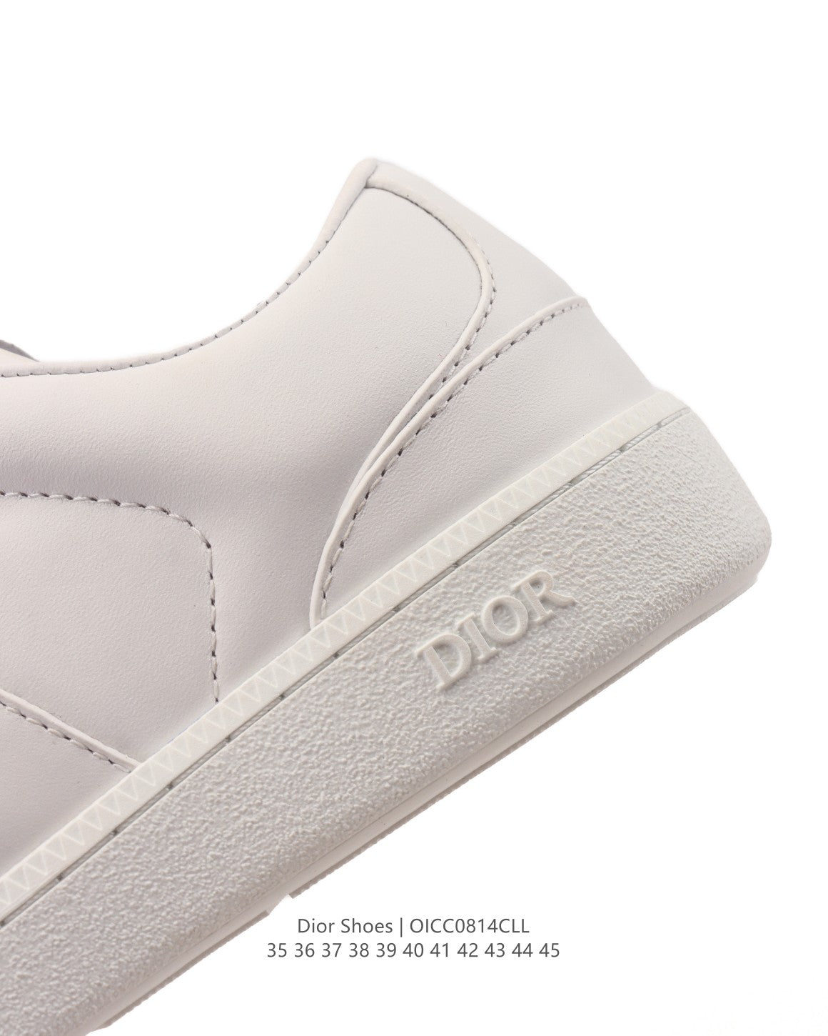 Dior Unisex White Platform Sneakers – Spring/Summer Collection – 25SS
