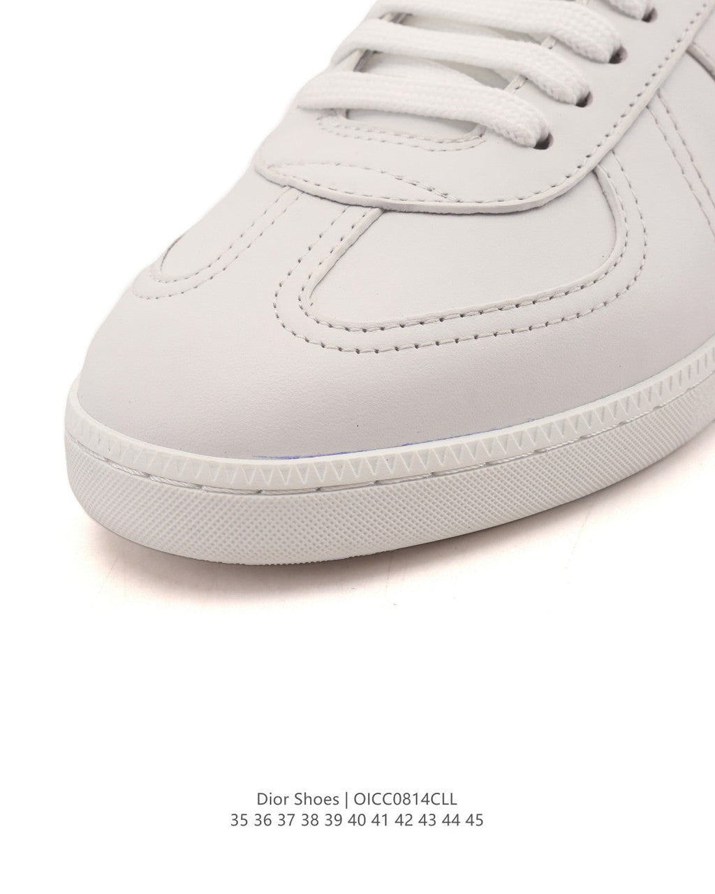 Dior Unisex White Platform Sneakers – Spring/Summer Collection – 25SS