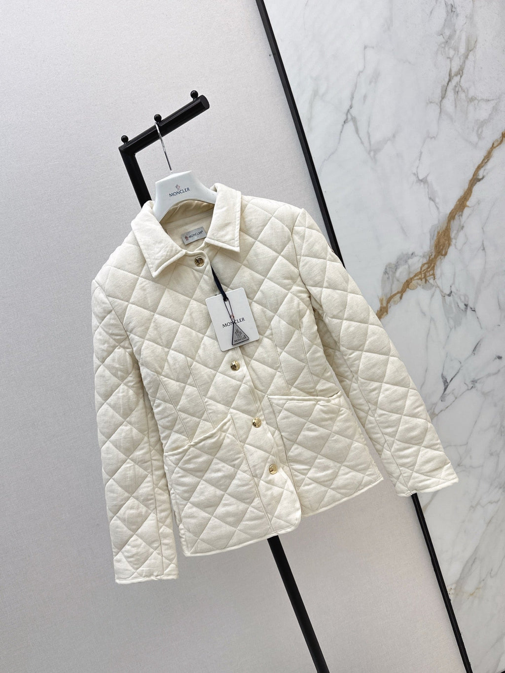 Moncler Quilted Padded Slim-Fit Jacket