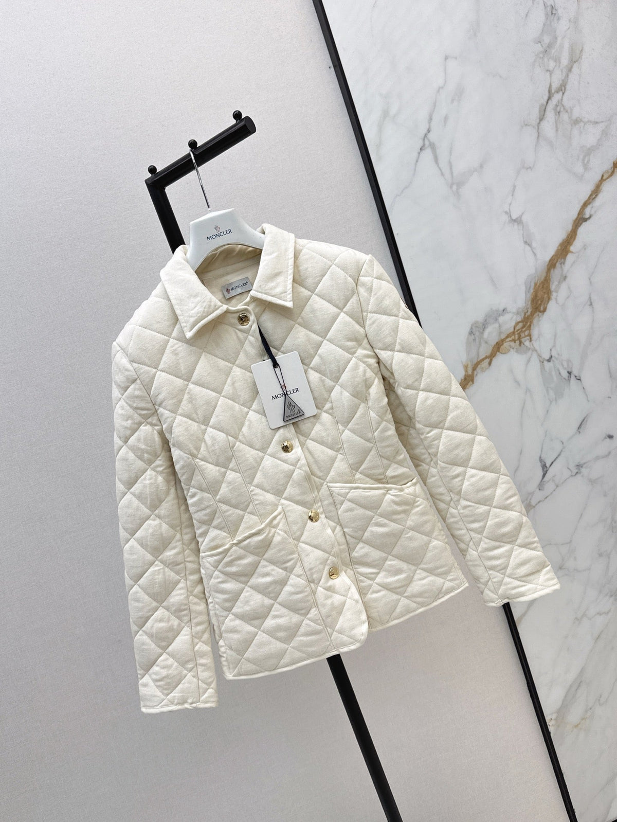 Moncler Quilted Padded Slim-Fit Jacket