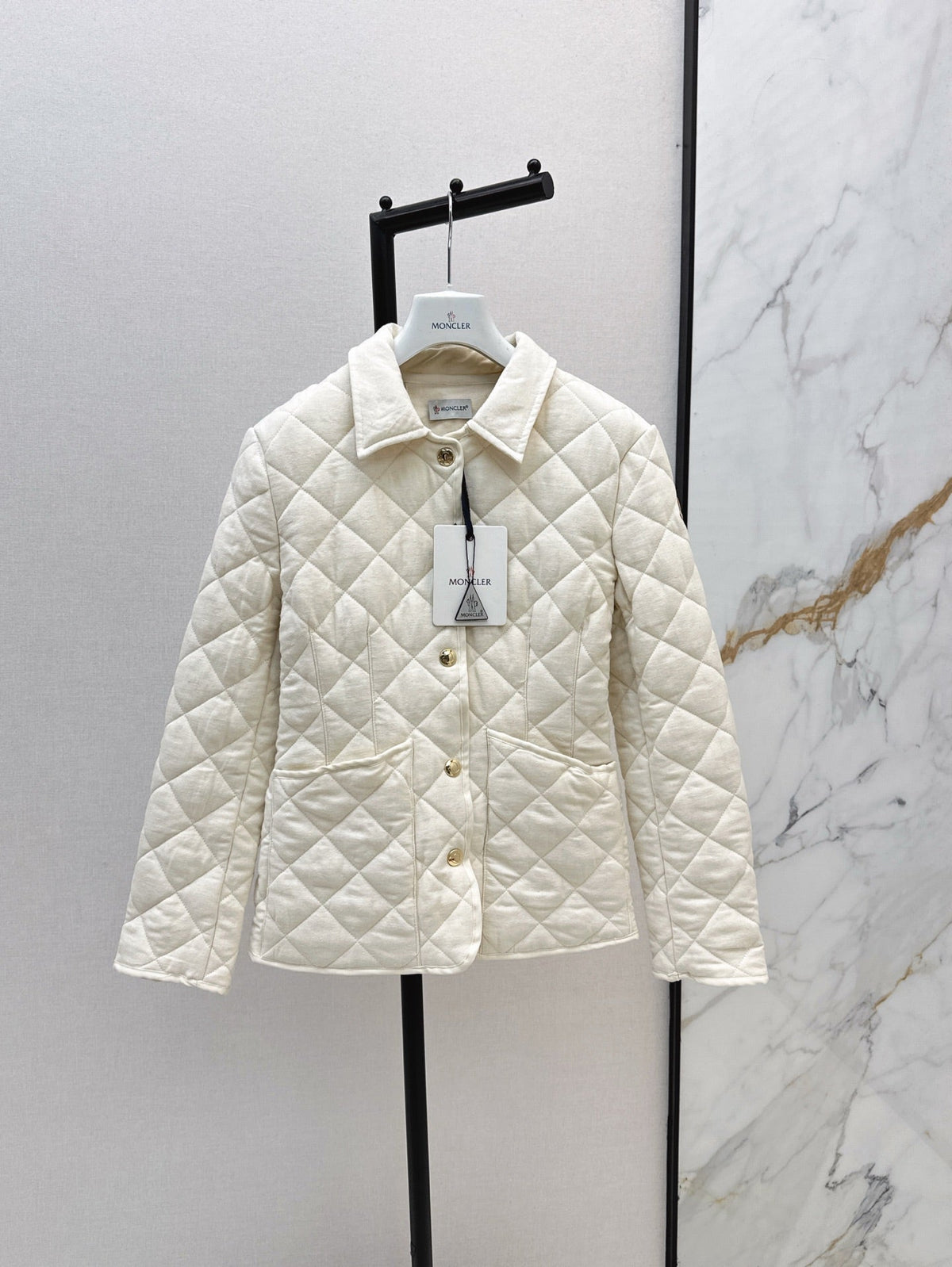 Moncler Quilted Padded Slim-Fit Jacket