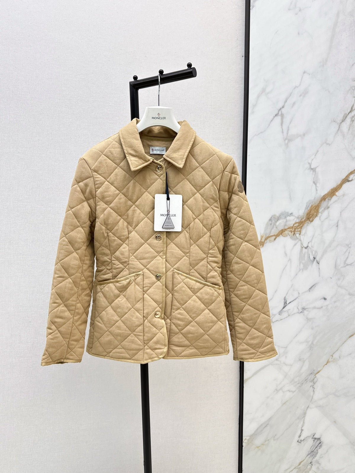 Moncler Quilted Padded Slim-Fit Jacket