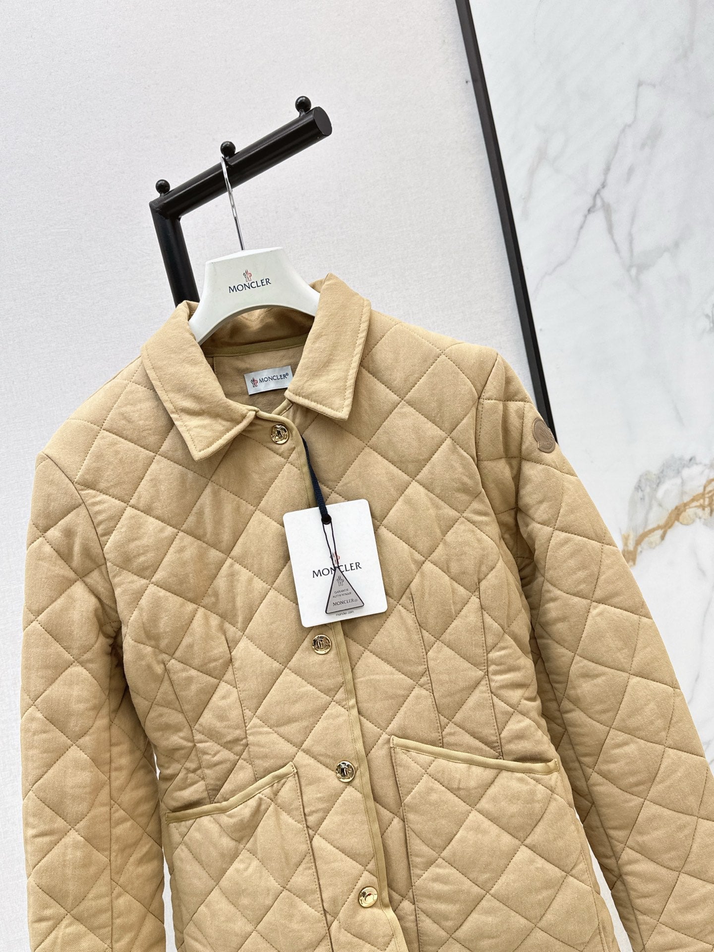 Moncler Quilted Padded Slim-Fit Jacket