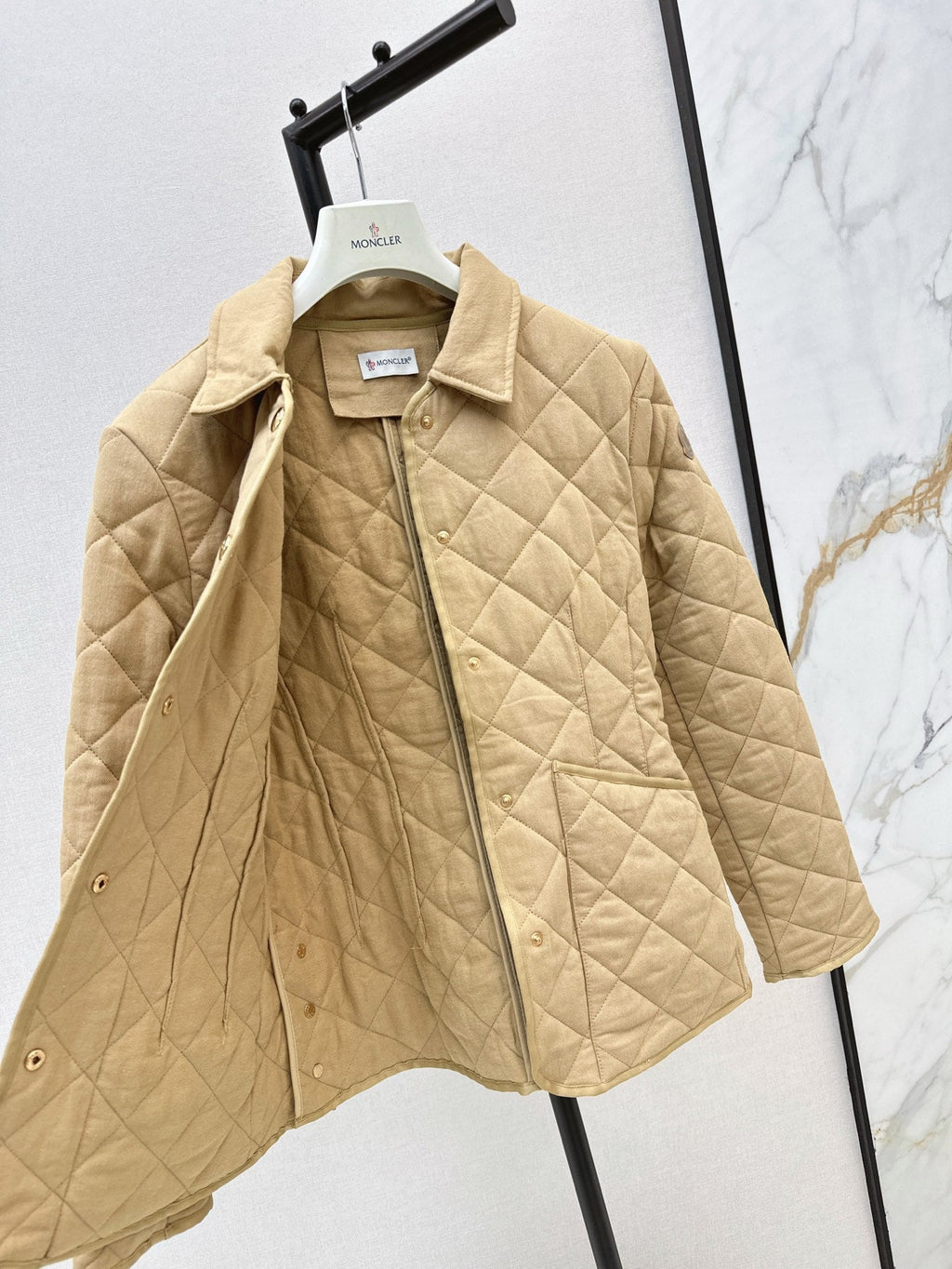 Moncler Quilted Padded Slim-Fit Jacket