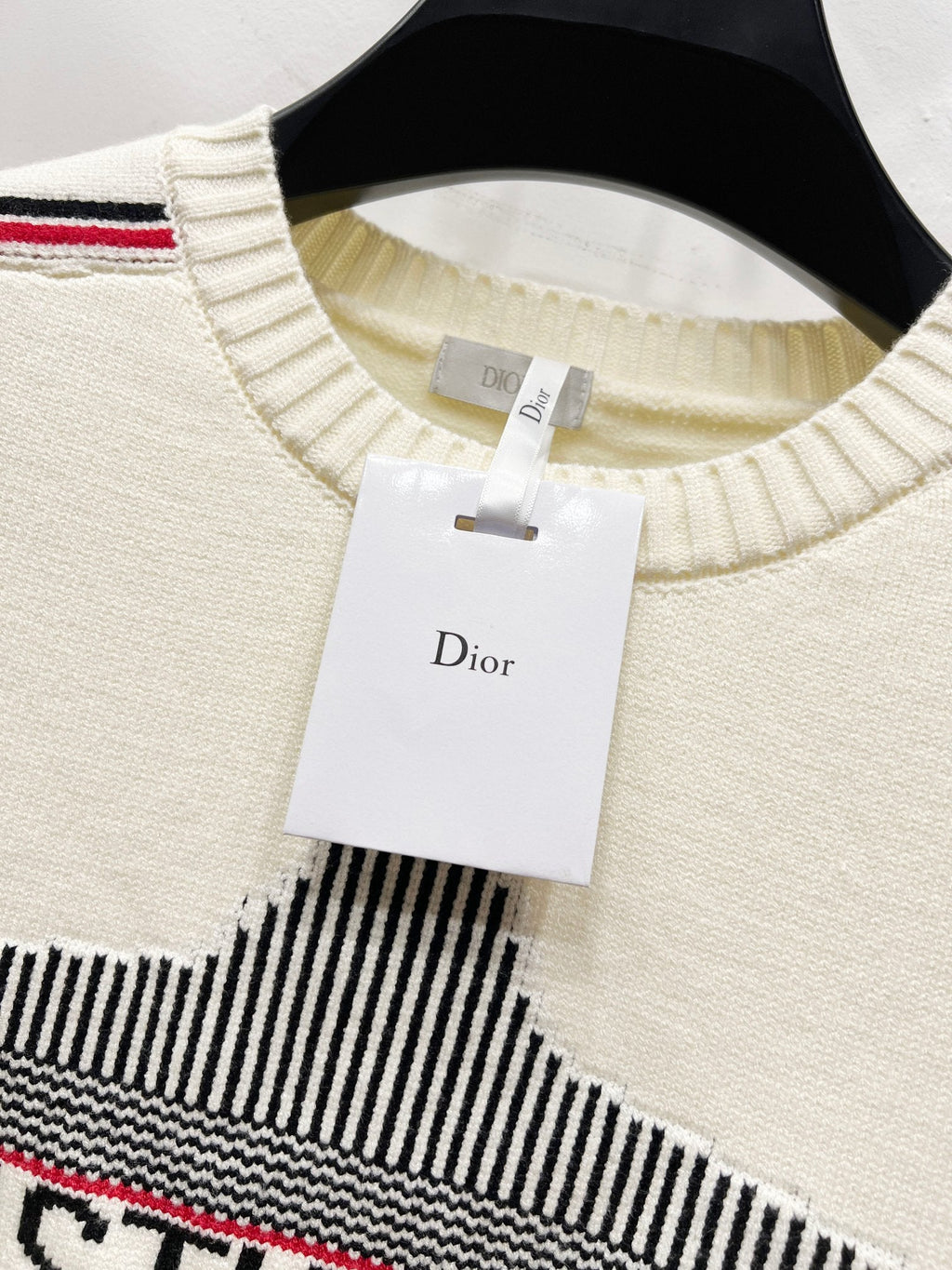 Dior x Peter Doig Ski Series Sailor Collar Knit Sweater – 23FW