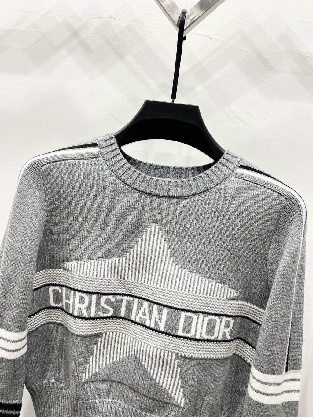 Dior x Peter Doig Ski Series Sailor Collar Knit Sweater – 23FW