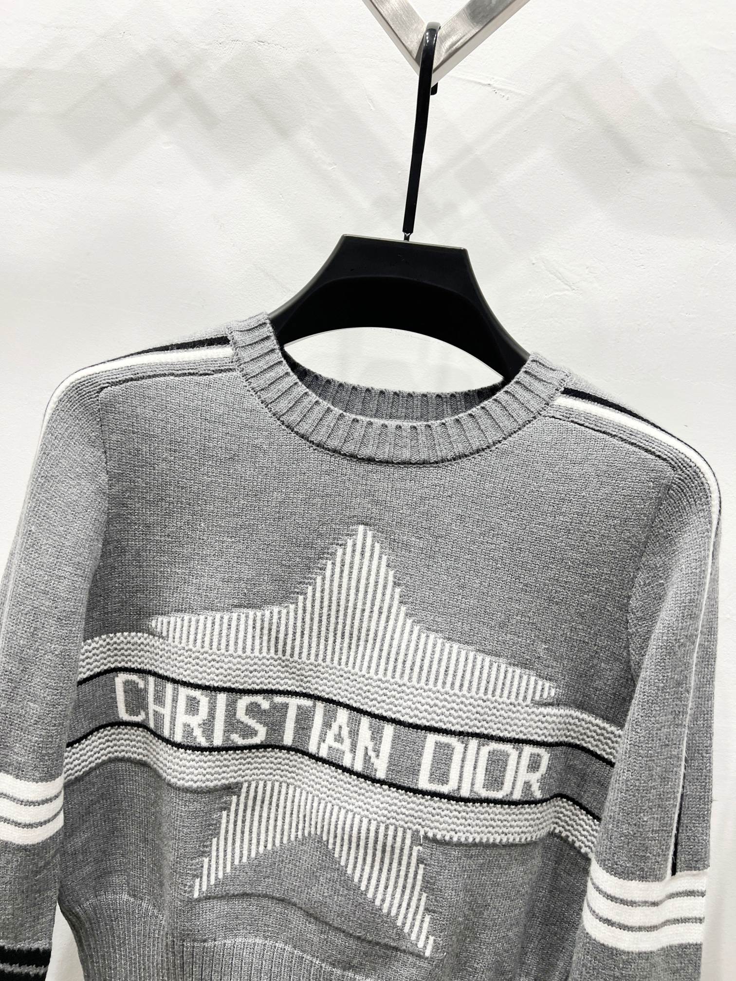 Dior x Peter Doig Ski Series Sailor Collar Knit Sweater – 23FW