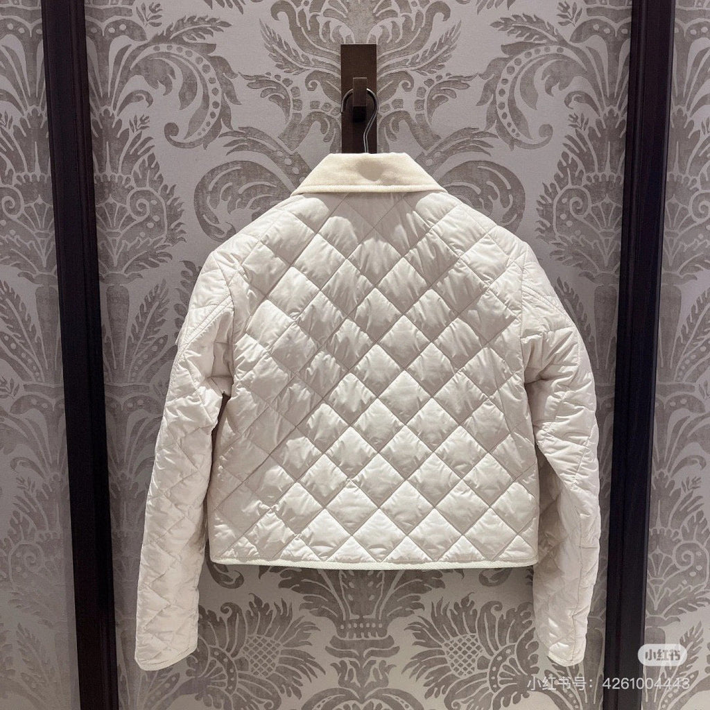 Moncler Diamond Quilted Padded Short Jacket