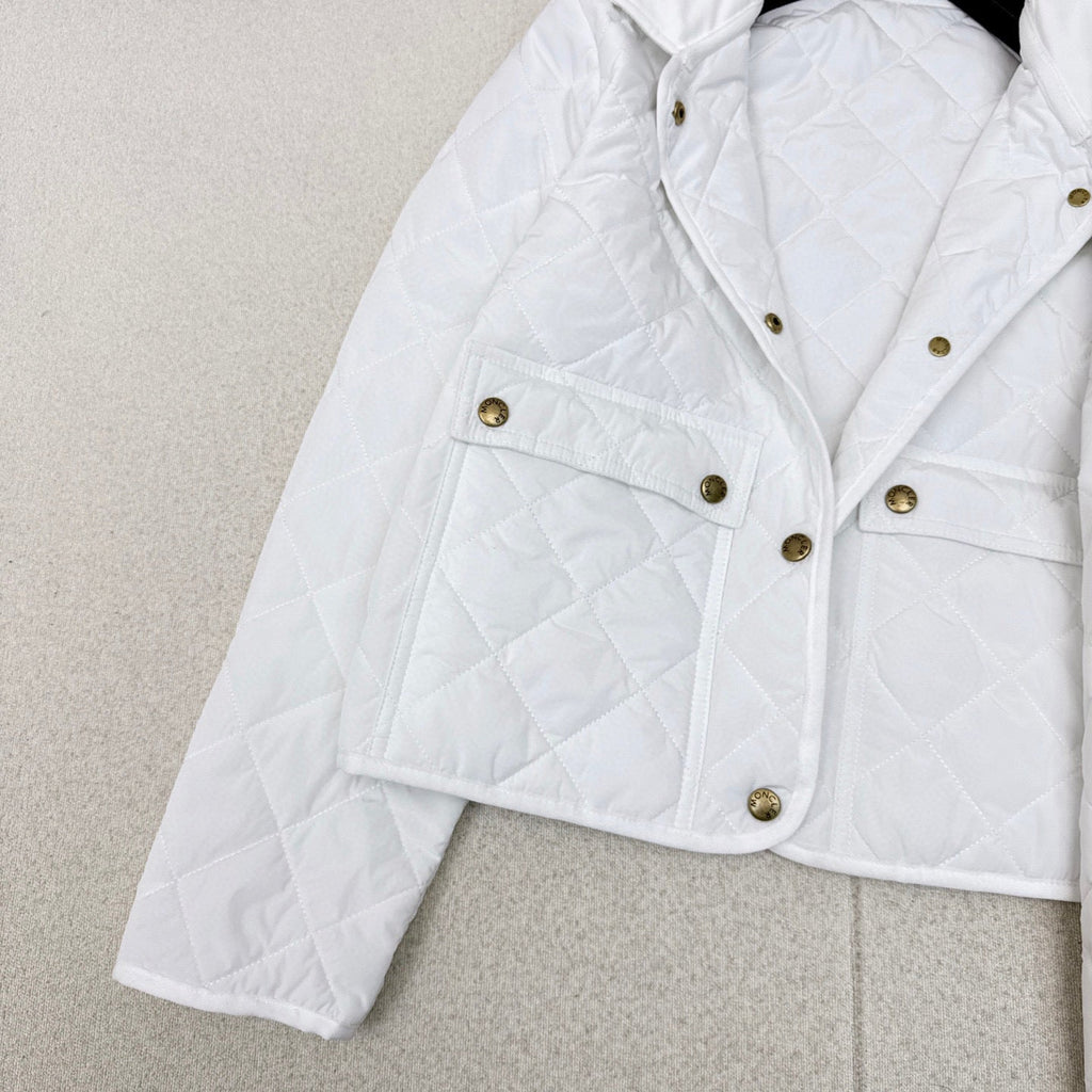 Moncler Diamond Quilted Padded Short Jacket