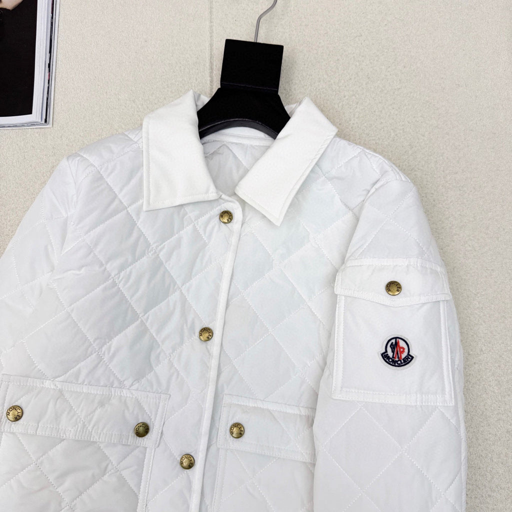 Moncler Diamond Quilted Padded Short Jacket