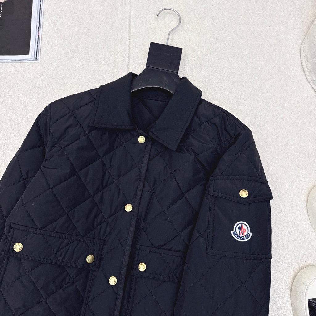 Moncler Diamond Quilted Padded Short Jacket