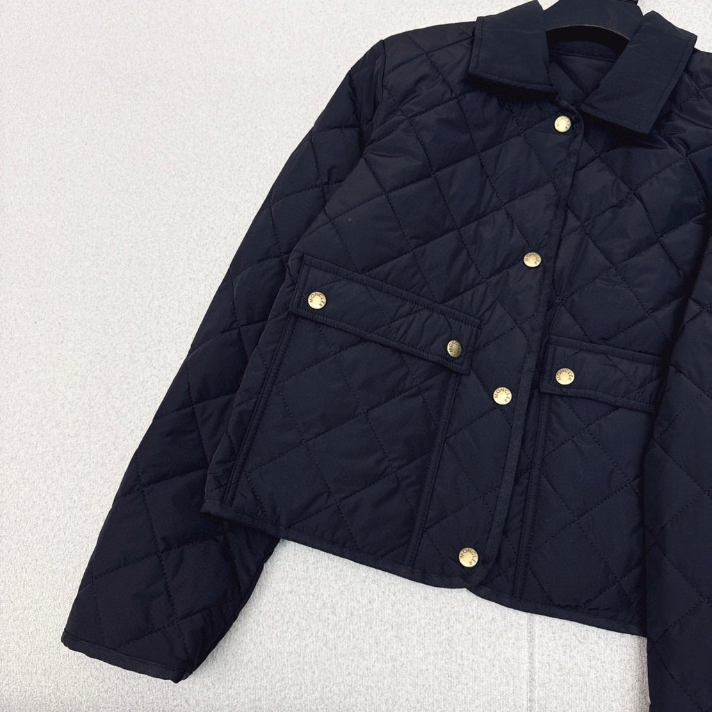 Moncler Diamond Quilted Padded Short Jacket