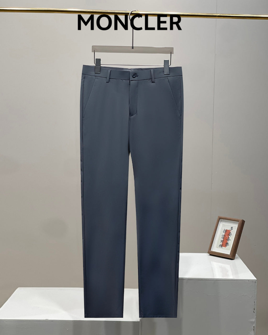 Moncler Men's Ice Silk Business Pants – 2025 Collection
